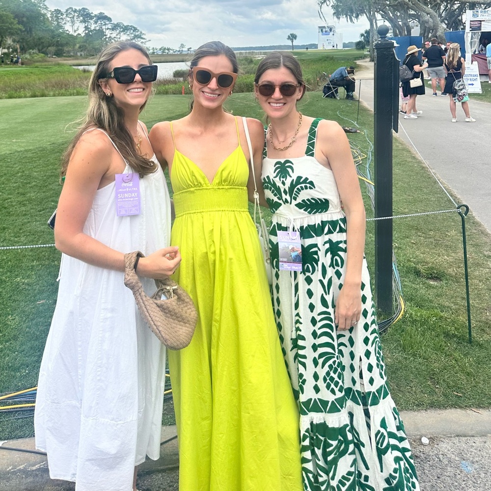 Zara Lime Green Maxi